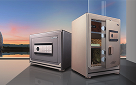 艾谱保险箱柜真假对比